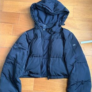ALO Yoga Black Puffer Jacket